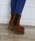 Botas Antelina Elástico