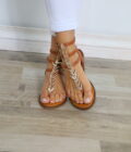 Sandalias Planas Brillos - Imagen 3