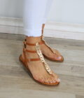 Sandalias Planas Brillos