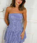 Vestido Globo Cuadros - Imagen 8