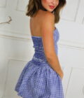 Vestido Globo Cuadros - Imagen 12
