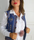 Chaleco Vaquero Bordado - Imagen 2