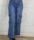Pantalón Vaquero Cargo - Imagen 3