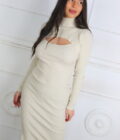 Vestido Punto Cuello Medio - Imagen 4