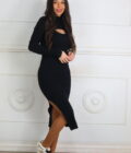 Vestido Punto Cuello Medio - Imagen 9