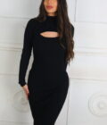 Vestido Punto Cuello Medio - Imagen 12