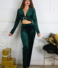 Conjunto Terciopelo Hebilla