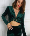 Conjunto Terciopelo Hebilla - Imagen 6