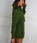 Vestidos Cuello Vuelto Botones - Imagen 10
