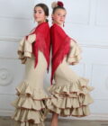 Vestido Flamenco Liso - Imagen 7