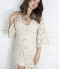 Vestido Kimono Croché - Imagen 5