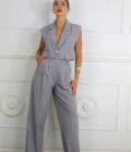 Conjunto Chaleco Botón