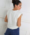 Camiseta Hombreras Brillos - Imagen 5