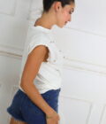 Camiseta Hombreras Brillos - Imagen 4