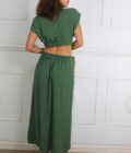 Vestido Camisero Aberturas - Imagen 4